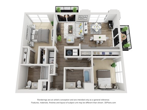 B2 floorplan